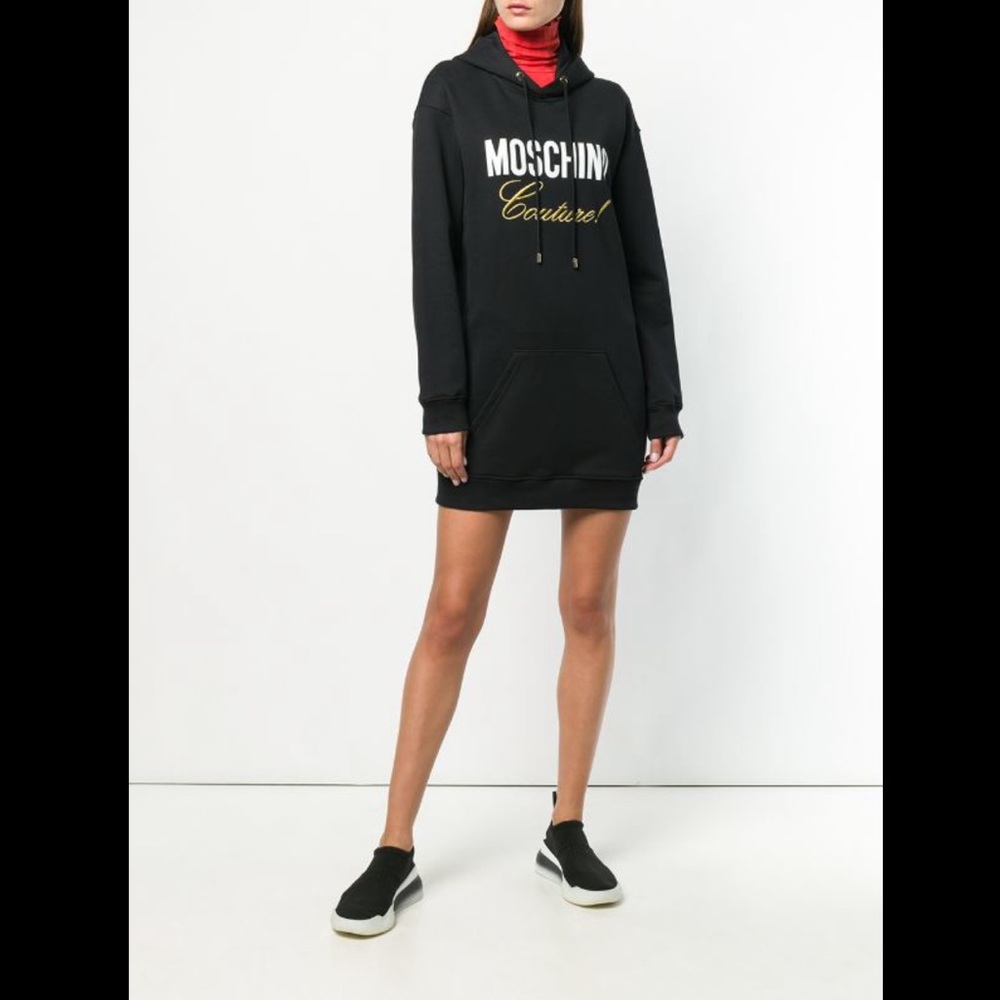 MOSCHINO Couture Hoodie Dress
